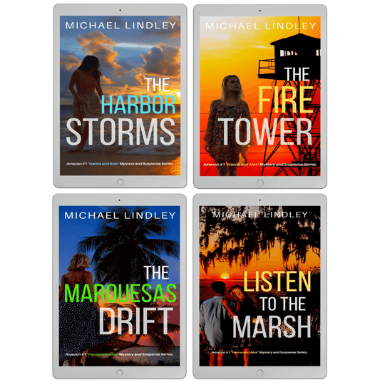 The "Hanna and Alex" Low Country mystery and suspense eBook bundle - Books 5-8 ⭐⭐⭐⭐⭐ (1301)