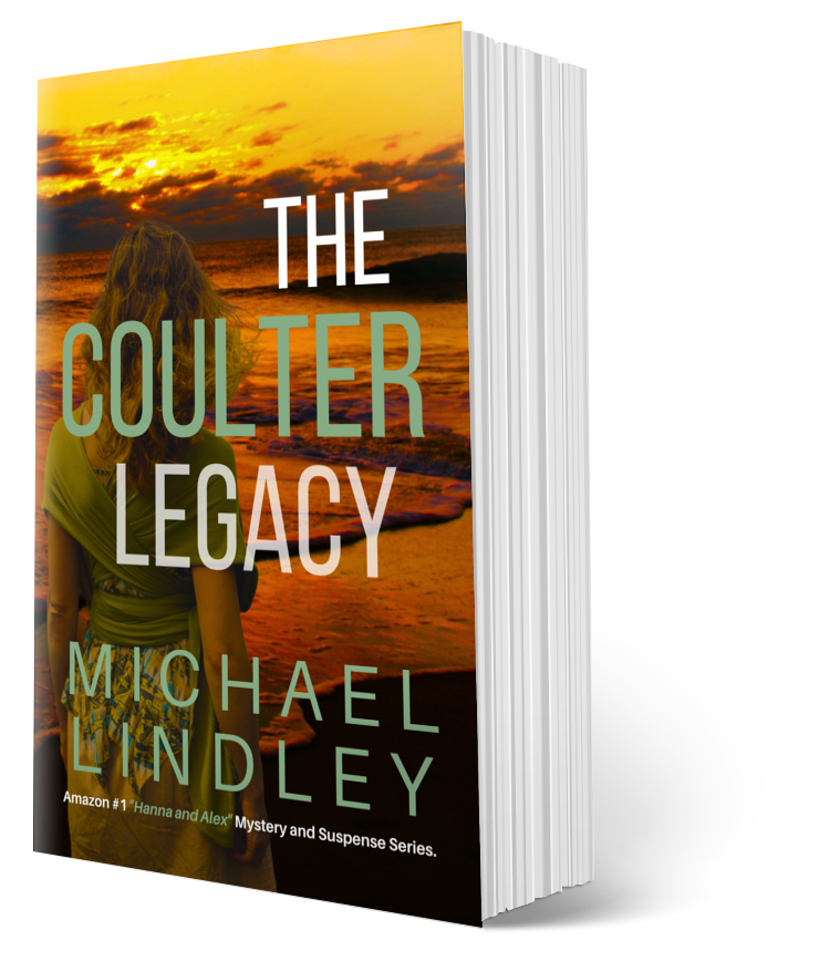 THE COULTER LEGACY  Paperback #10  "Hanna and Alex" Low Country mystery series.