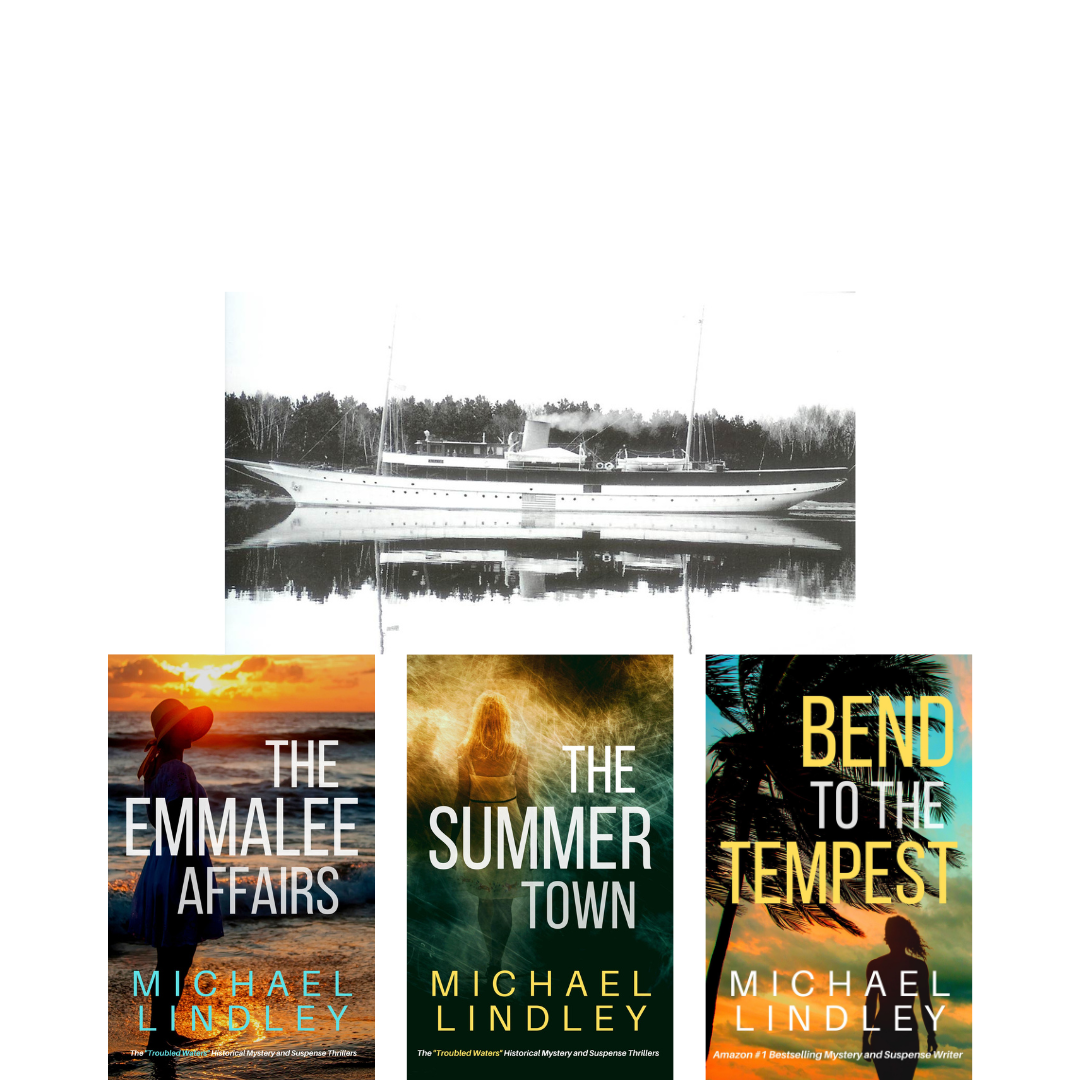 Michael Lindley's "Troubled Waters" novels.  BOOKS #1-3 ⭐⭐⭐⭐⭐ (1218)